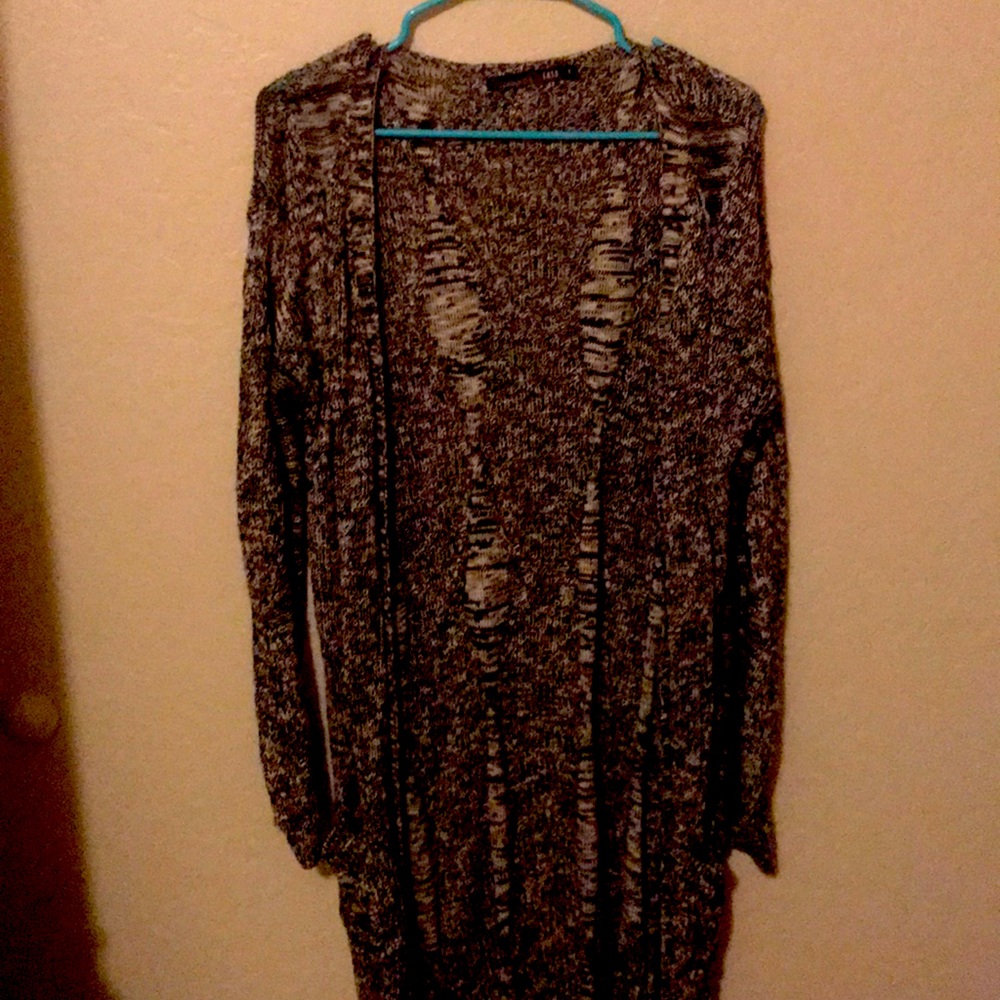 Long fall sweater
